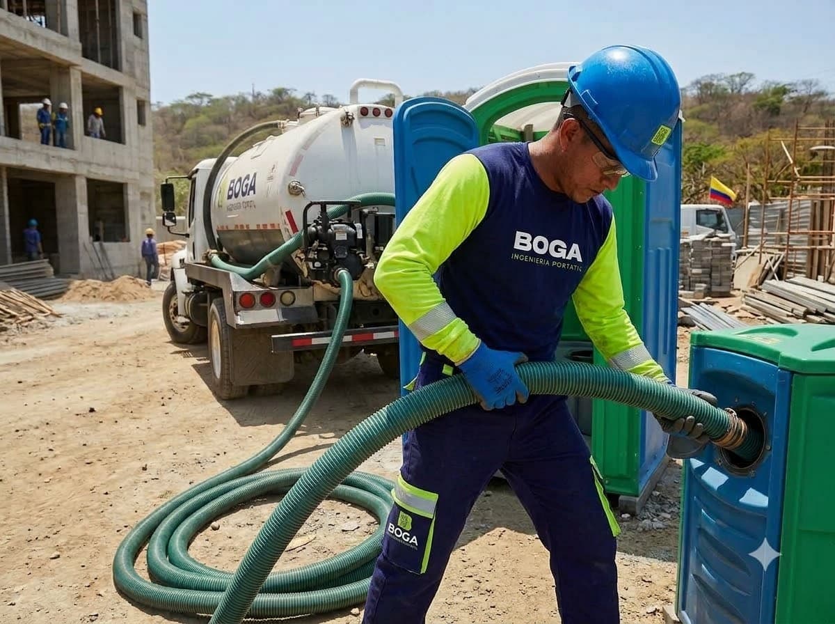 Técnico BOGA en operación de campo